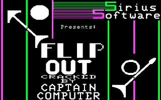 Flip Out Title Screen